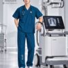 MedW Zeus Caribbean Scrubs Bác Sĩ Nam Xanh Biển Sâu Ca-ri-bê 5 Dong phuc y te cao cap scrubs