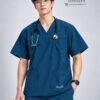 MedW Zeus Caribbean Scrubs Bác Sĩ Nam Xanh Biển Sâu Ca-ri-bê 3 Scrubs bac si nam dong phuc y te nam mau xanh bien