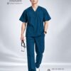 MedW Zeus Caribbean Scrubs Bác Sĩ Nam Xanh Biển Sâu Ca-ri-bê 2 Scrubs nam scrubs bac si dong phuc y te mau xanh bien