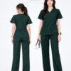 MedW Venus Sovereign Evergreen Scrubs Nữ Y Bác Sĩ Xanh Tùng Bách - Đồng Phục Y Tế Màu Xanh Rêu Sậm