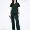 MedW Venus Sovereign Evergreen Scrubs Nữ Y Bác Sĩ Xanh Tùng Bách - Đồng Phục Y Tế Màu Xanh Rêu Sậm 4 Scrubs nu mau xanh reu dam dong phuc y te cao cap dong phuc benh vien cao cap