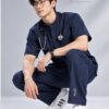 Scrubs y te mau xanh than dong phuc phong kham nha khoa